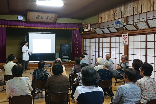 周辺地域への健康講話